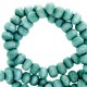 Wooden beads round 6mm Canton blue
